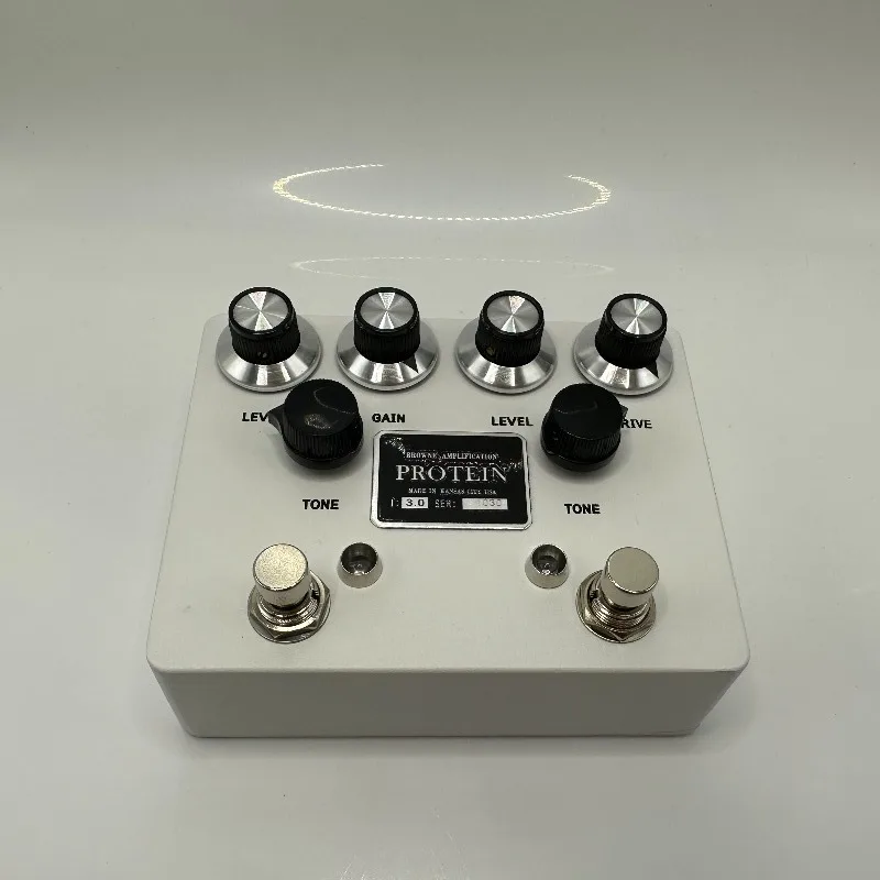 LY-ROCK BR0WNE PROTEIN Electric Guitar Overdrive Distortion Pedal