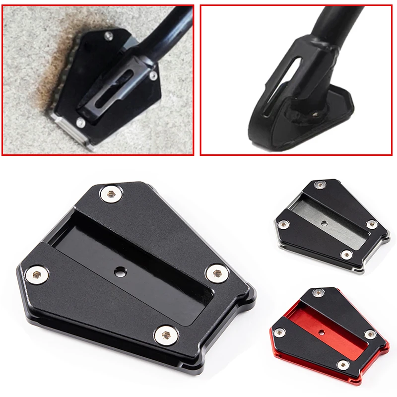 Accesorios de estante para motocicleta, placa de extensión de soporte lateral para Benelli TRK502X TRK 502 X 502X 2017 2018 2019 2020 2021 2022