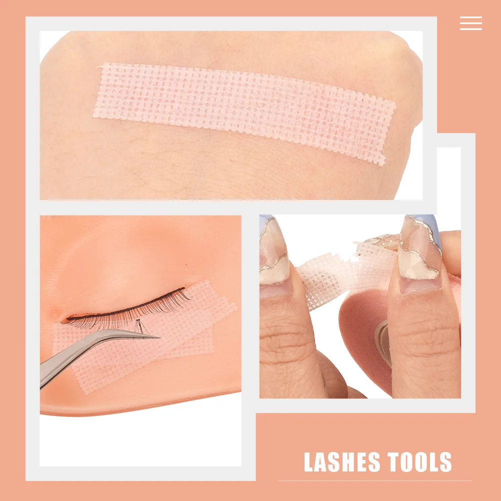 

5pcs Eyelash Extension Tape Non-Woven Fabric Breathable Lash Tapes For Beauty Salon Makeup Artists Skin-Friendly Adhesive