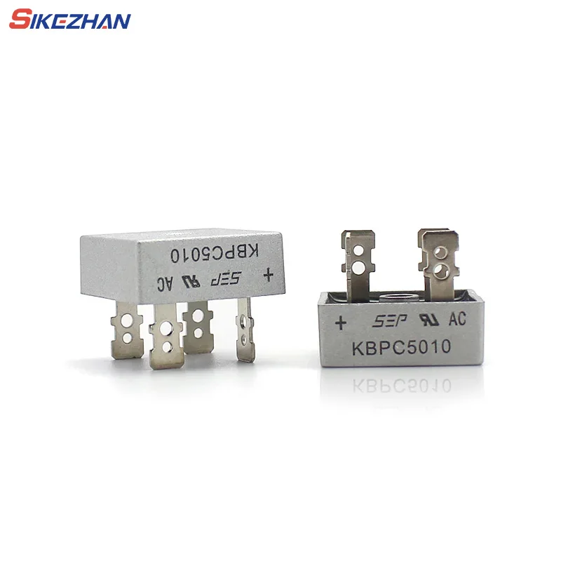 2PCS/Lot KBPC5010 Diode bridge rectifiers diodes 50A 1000V KBPC 5010 power rectifier diode electronic components