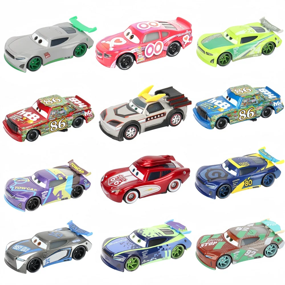 Disney Pixar Metal Cars hat Lightning McQueen 1:55 Diecast Car Supercar Model Toy For Kid birthday Gift