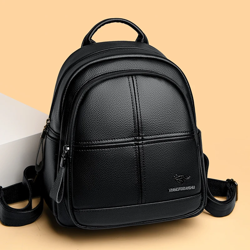 Borsa da viaggio casual da donna Bapa in vera pelle di Hong Kong in morbida pelle Bapa Faionable versatile per il tempo libero