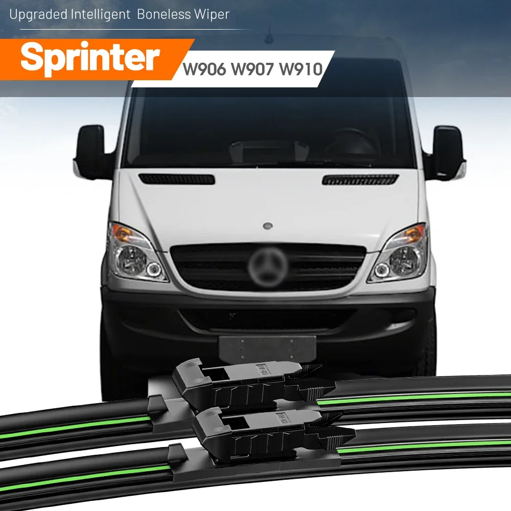 2 шт. для Mercedes Benz Sprinter W906 W907 W910 2006-2023 щетки стеклоочистителя переднего стекла 2018 2020 аксессуары для окон ветрового стекла