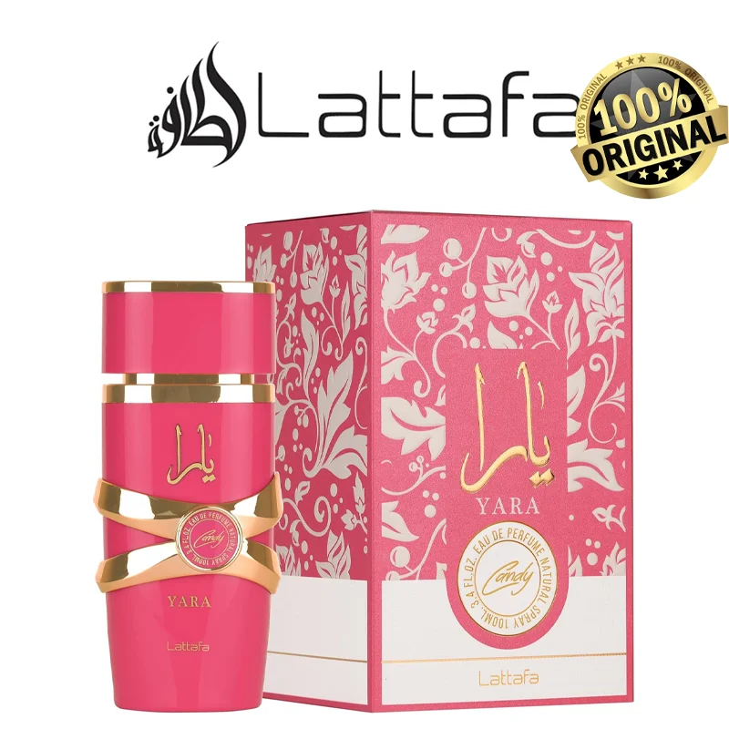 

Парфюмерная вода Lattafa Yara Candy Vanilla Fruity Citrus Floral, стойкий аромат для женщин, 100 мл (3,40 унции)