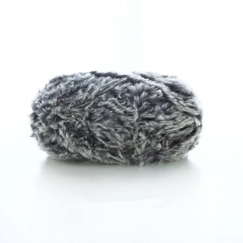 

50 г/шт. Теплая пряжа для ручного вязания, имитация меха норки, супермягкая, для свитеров, шарфов, шапок, ручной работы