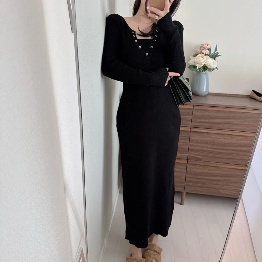 التخسيس طويل V-Ne Dr المرأة Faion العصرية مخطط طول الركبة الخريف تخفيف Sle السيدات الدكتور Ci التنقل