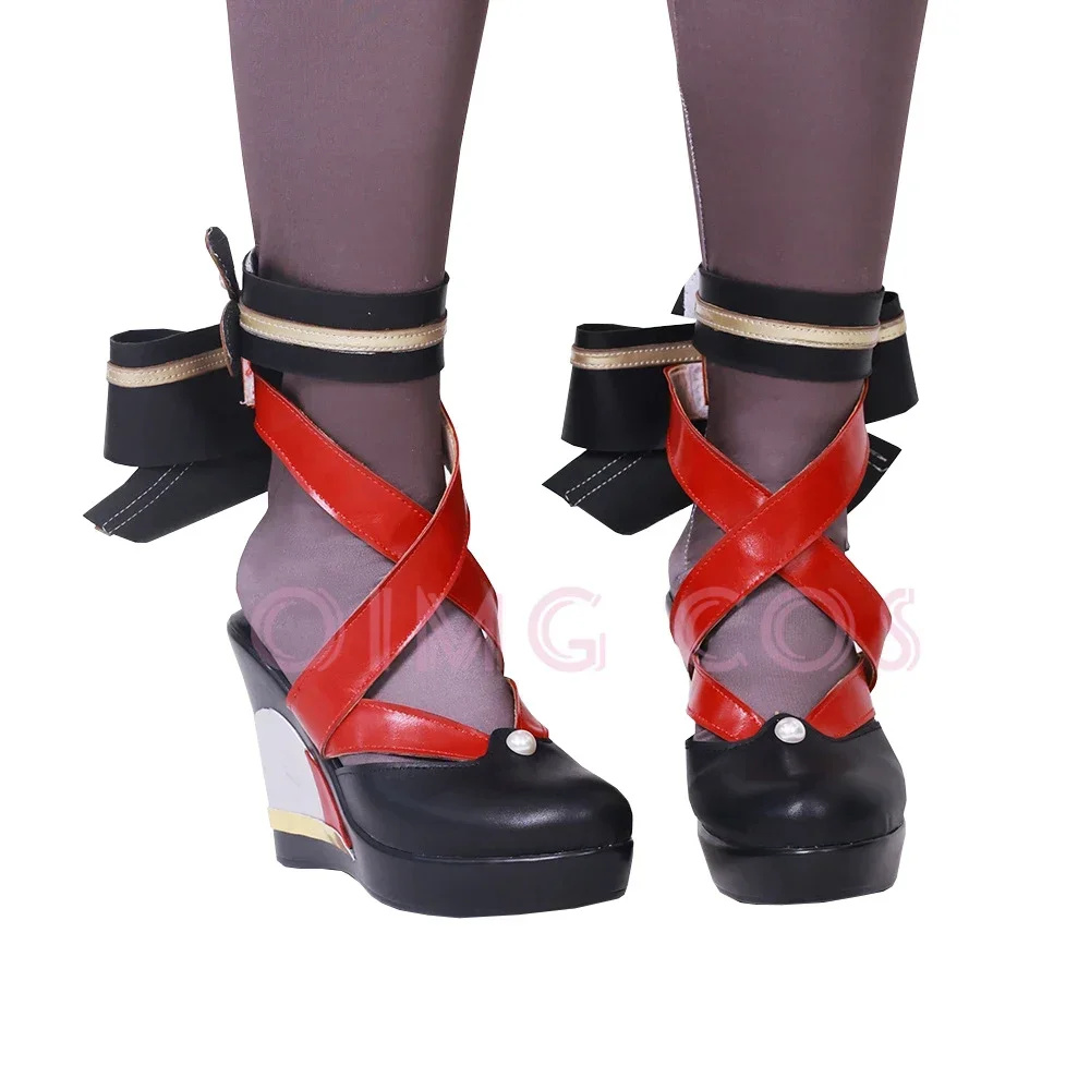Genshin Impact Chiori Cosplay Schuhe Anime Chinesischen Stil Halloween Rollenrequisiten spielen für Männer Spiel