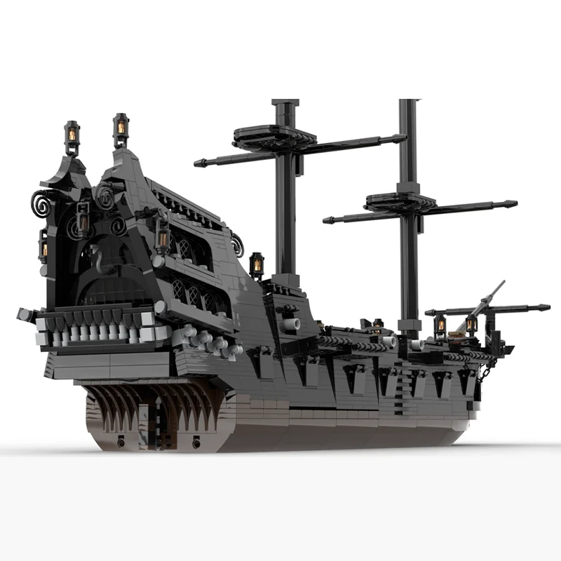 2478pcs MOC Pirate Ship Piratesed Model Building Blocks Architecture Toys Assemble DIY Idea Education Christmas Gift Brick Kids