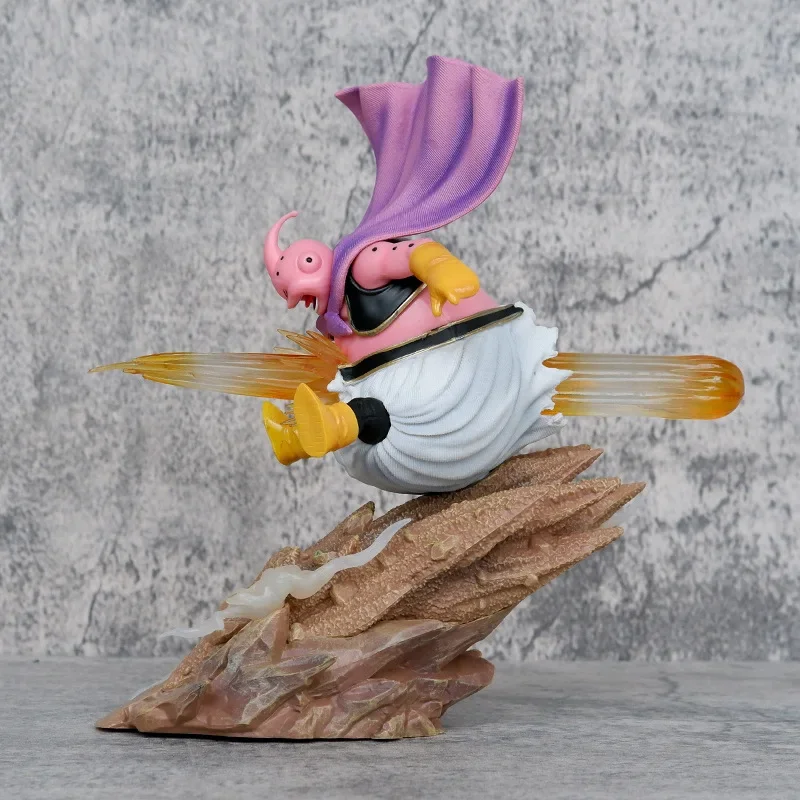 Figura de Dragon Ball Z de 21cm, Majin Buu Sky, figuras de Anime Fat Buu, estatua de PVC, modelo de muñeca, adorno coleccionable, regalos de juguete