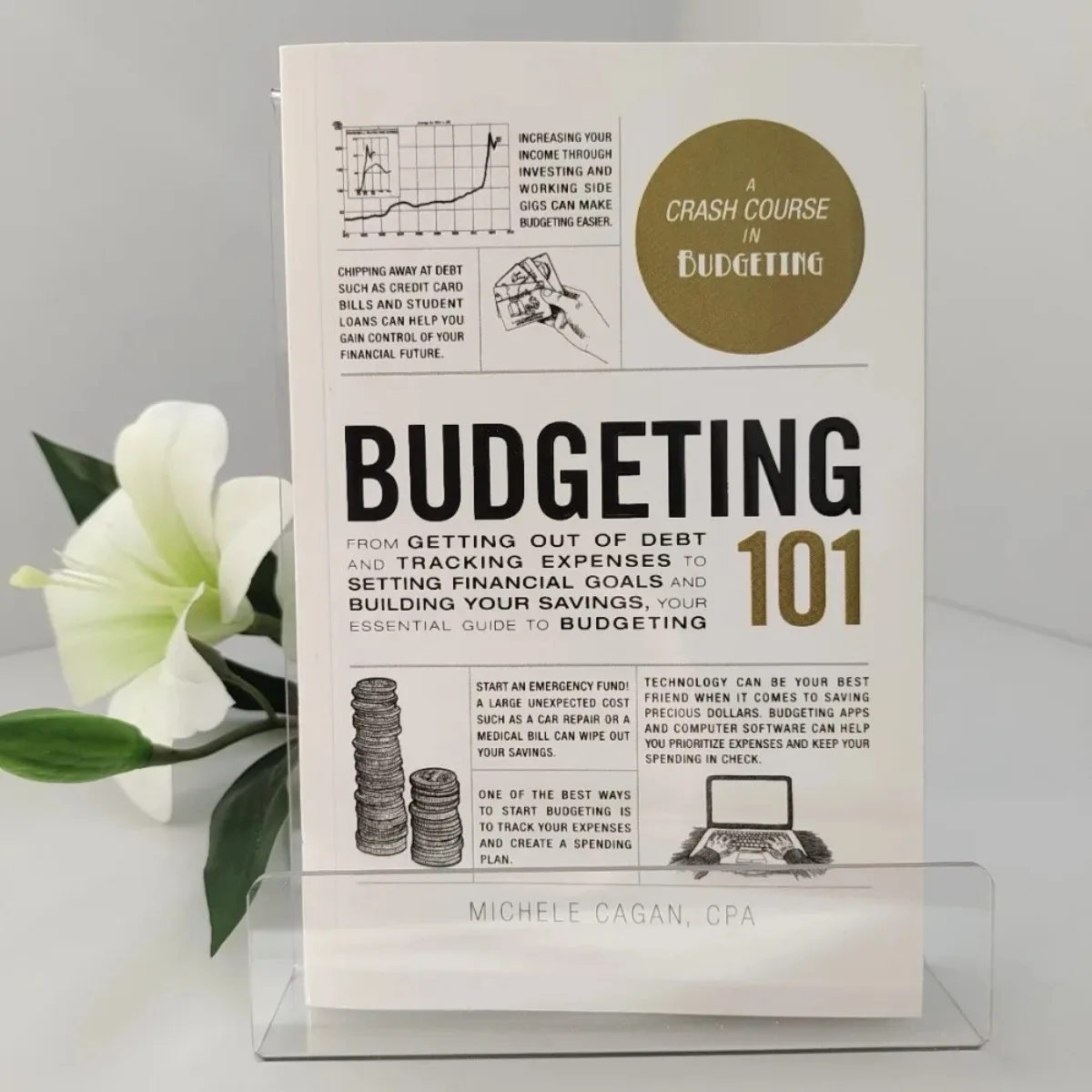 

Budgeting 101 By Michele Cagan - Personal Finance Guide | Debt-Free Living Savings & Expense Tracking Methods Book Practical