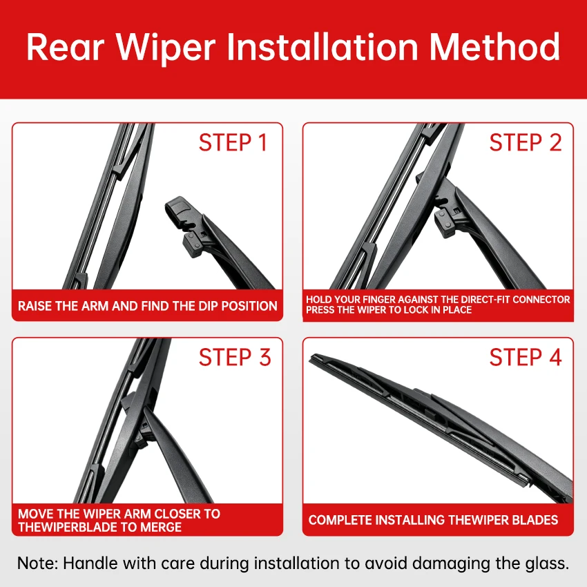 Rear Windshield Wiper Arm & Blade For Cadillac Escalade 07-13 Chevrolet Tahoe Suburban 2007 2008 09-2013