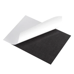 ZOOFOXS 1/3/5pcs A4 Magnet Sheets Cutable Flexible Self-Adhesive Rubber Magnet With Magnetic On One Side Thickness 0.5/1.0mm