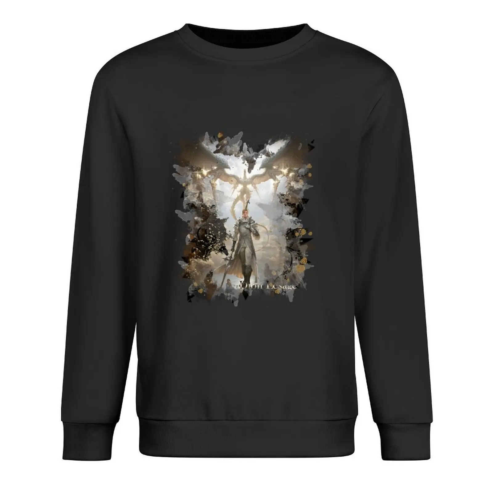 

Dion and Bahamut FF16 design Pullover aesthetic clothing men clothes graphic t shirts men blouse sweatshirt men