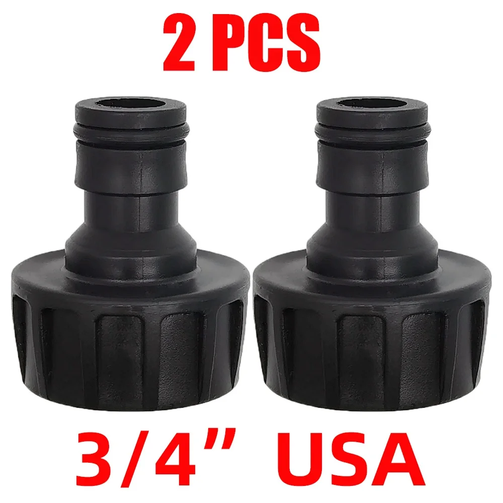EURO USA 3/4 inch mannelijke schroefdraad snelkoppeling nippel kraan slangadapter voor tuinslang druppelirrigatie watersysteem verbinding