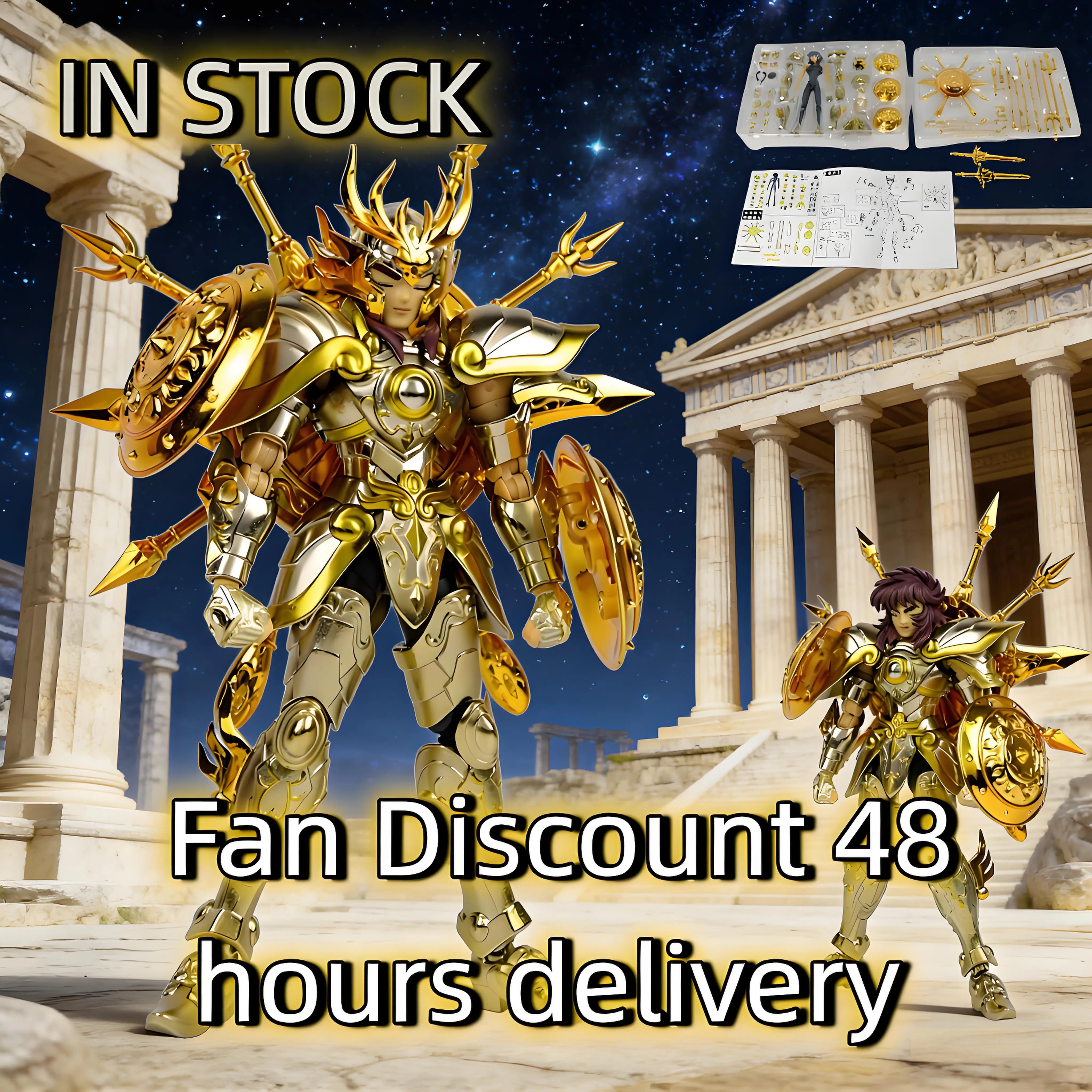 

【IN STOCK 】CS Divine Scale / Balance / Little Tiger Gold Soul Alloy Holy Armor Warrior Mythical EX Model