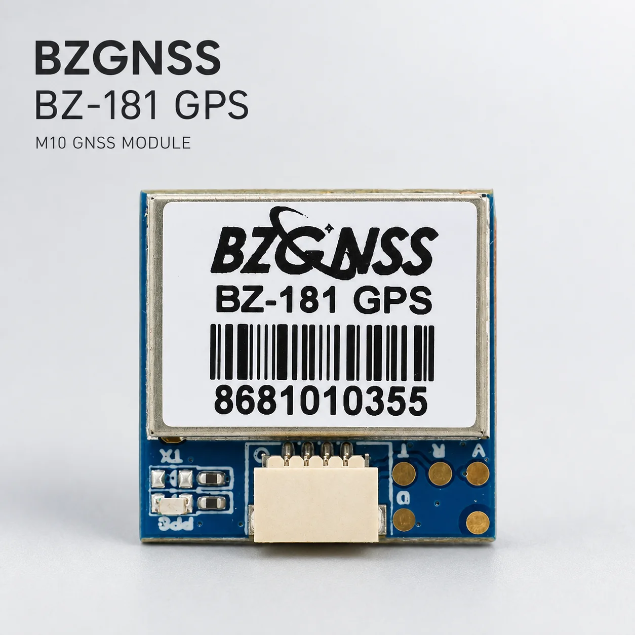 BZGNSS BZ-181  251 GPS Module M10 GNSS Receiver 5V 10Hz UBLOX Ceramic Antenna 72CH Mini   Racing Drone FPV Navigation RC Model