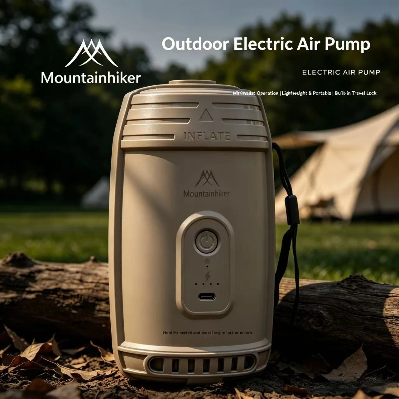 mountainhiker-ポータブルusb充電式エアポンプ-インフレータ-タンクマットレス-プールフロート-キャンプ用品用