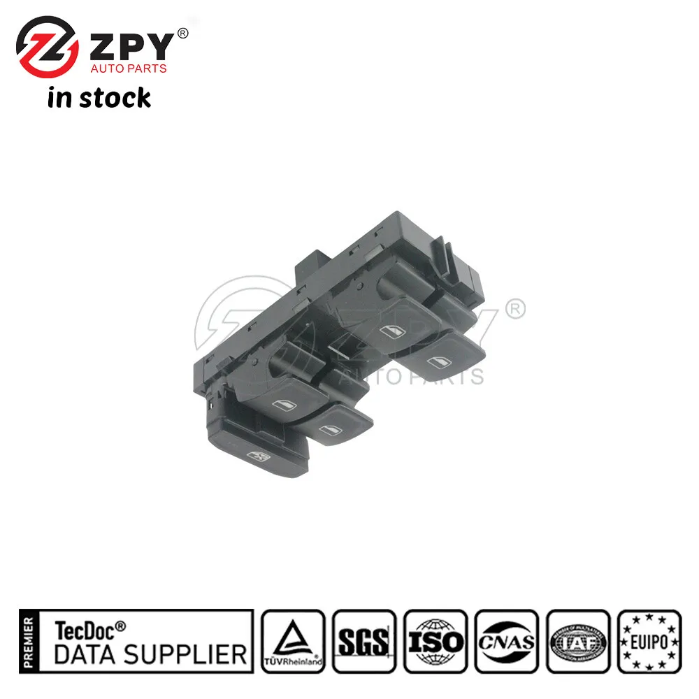 ZPY Front Left Driver Side Power Window Switch For Volkswagen Golf 18D 959 857H
