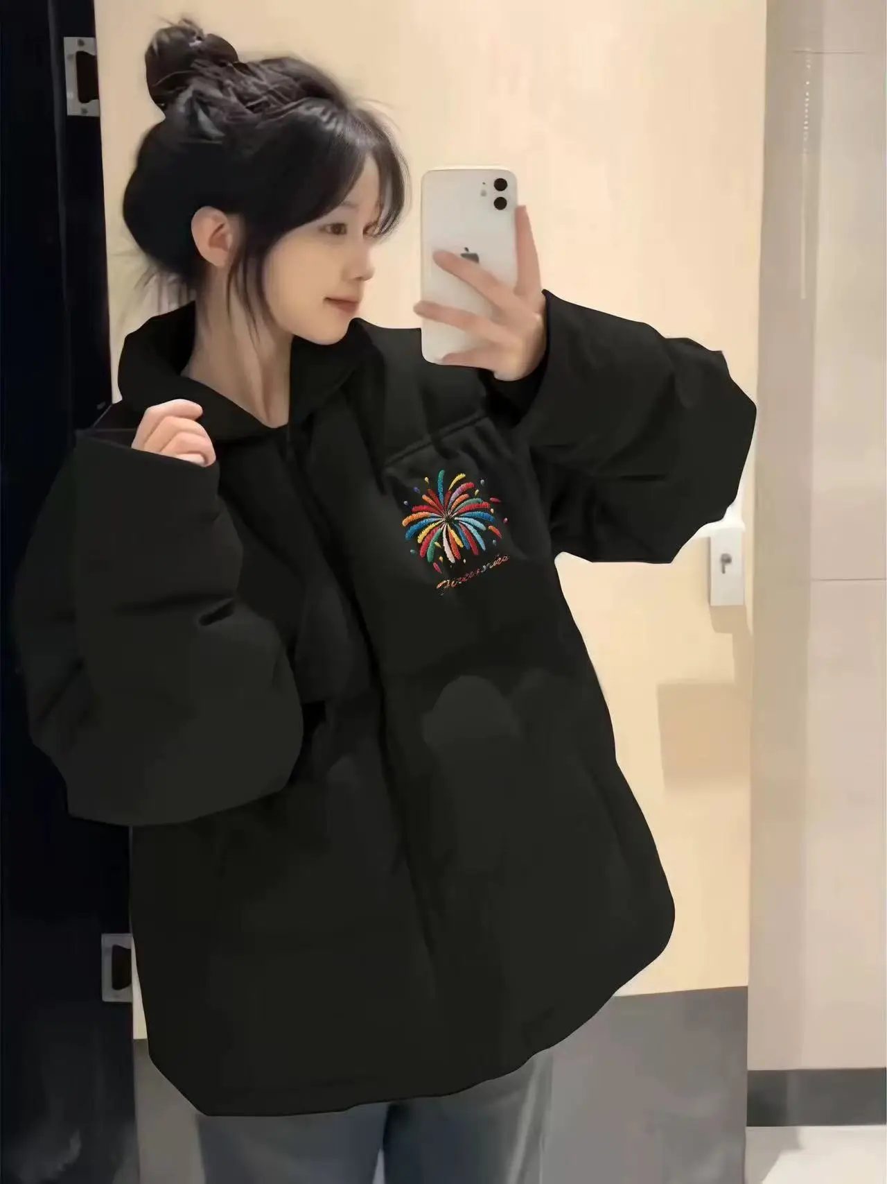 

Женская парка с натуральным мехом лисы, на молнии, с металлическими зубцами, цепочкой-слайдером и лентой для фитнеса