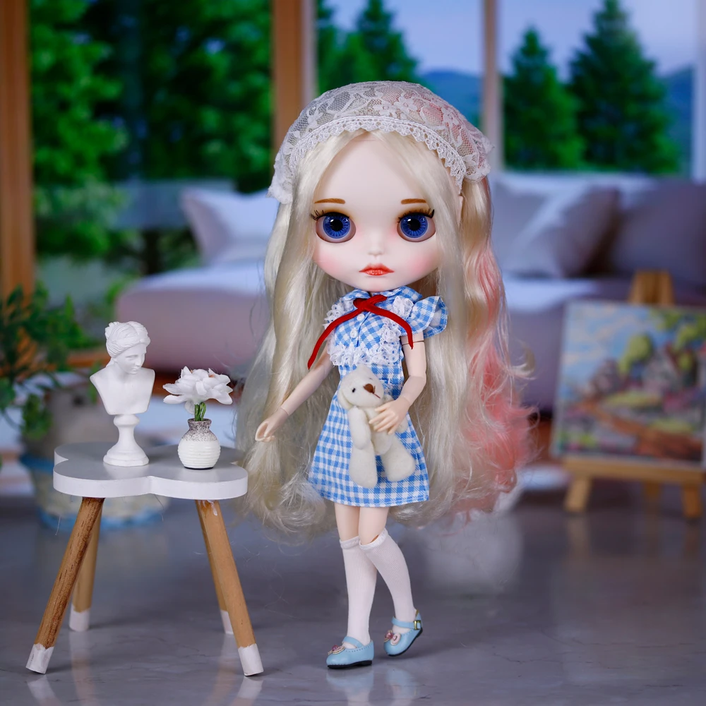 ICY DBS ブライスドール BJD 可動式ボディ 白肌 マットフェイス キュートセット 1/6 30cm 女の子向けギフト アニメ SD