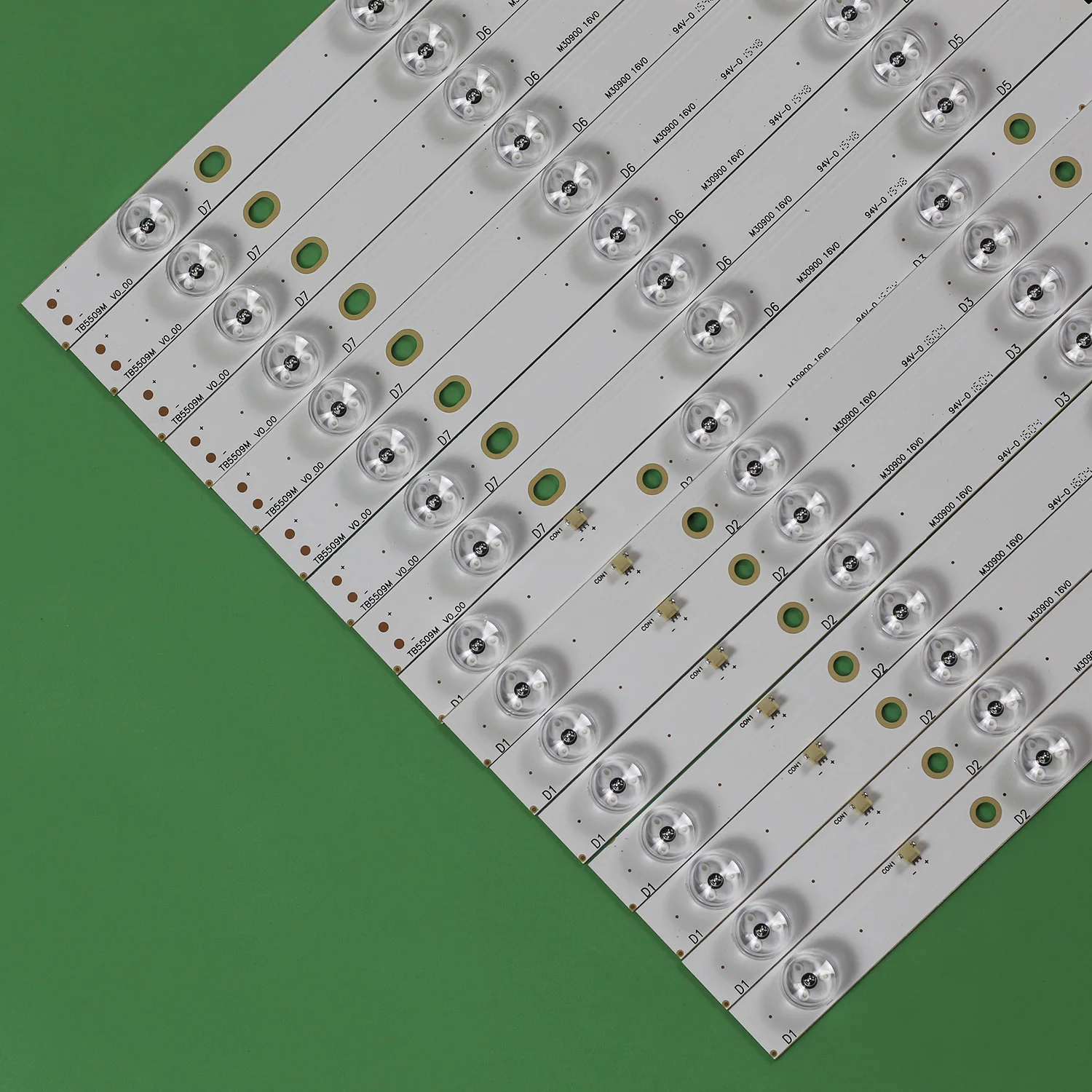 Tira de LED para TX-55AX630B TX-55AX630E TX-55DX600B TX-55DX600E TX-55DX650B TH-55DX650M TX-55DS500B 55DS500E 550TV01 550TV02 V4