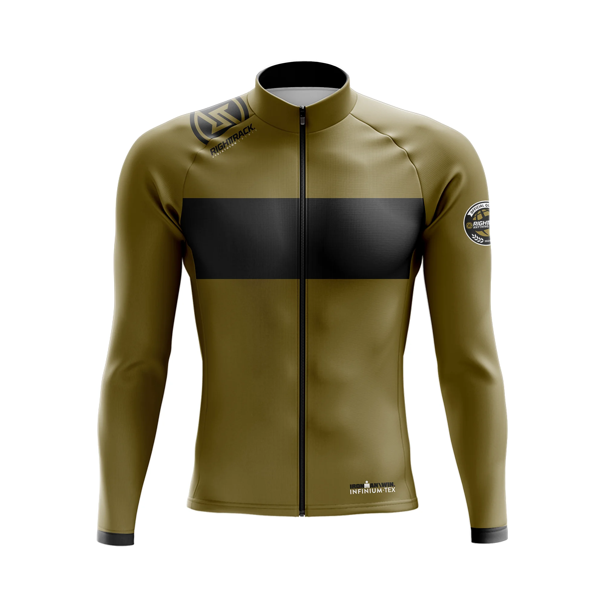 2023 RTIRONMAN Winter Cycling Jersey INFINIUM-TEX Thermal Fleece Long Sleeve Jackets Maillot Clothing Outdoor Road Bike Apparel