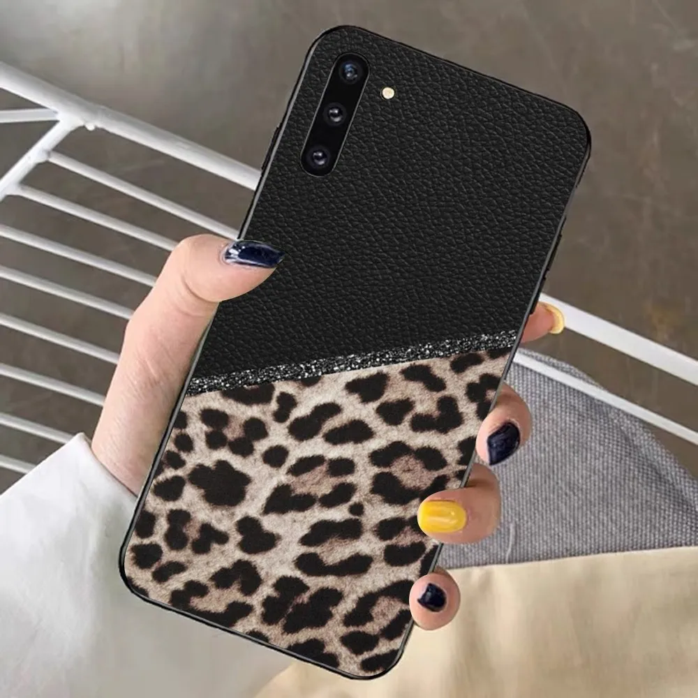 Fashion Leopard Print Phone Case For Redmi Note 4 X 5 A 6 7 8 T 9 9S 10 11 11S 11Epro Poco M3 pro