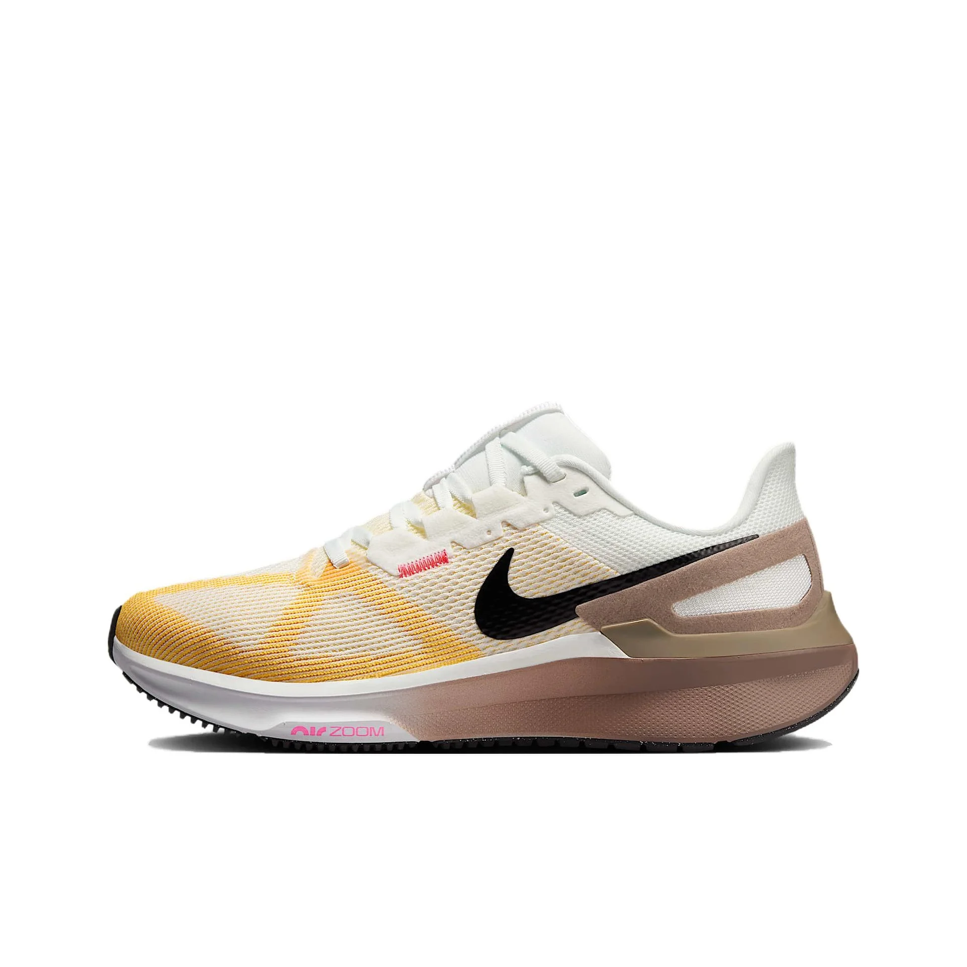

Nike Structure 25 Summit White Mink Brown Varsity Maize Black Women's DJ7884-110
