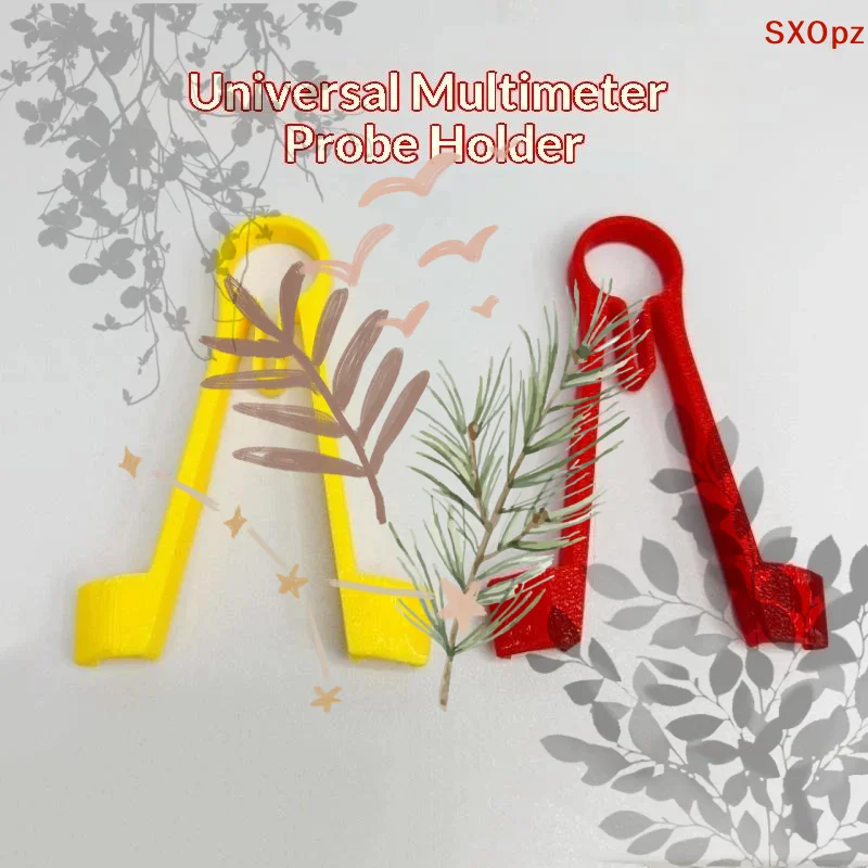 10Pcs 10 Mm Dia Multimeter Probe: Holder Tester Clamping Tool Electrical Testing Power Supply Maintenance