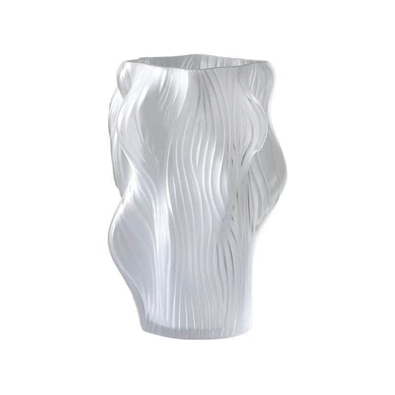

glass vase ornament light luxury high-end living room desktop water raising flower arrangement decorative flower device