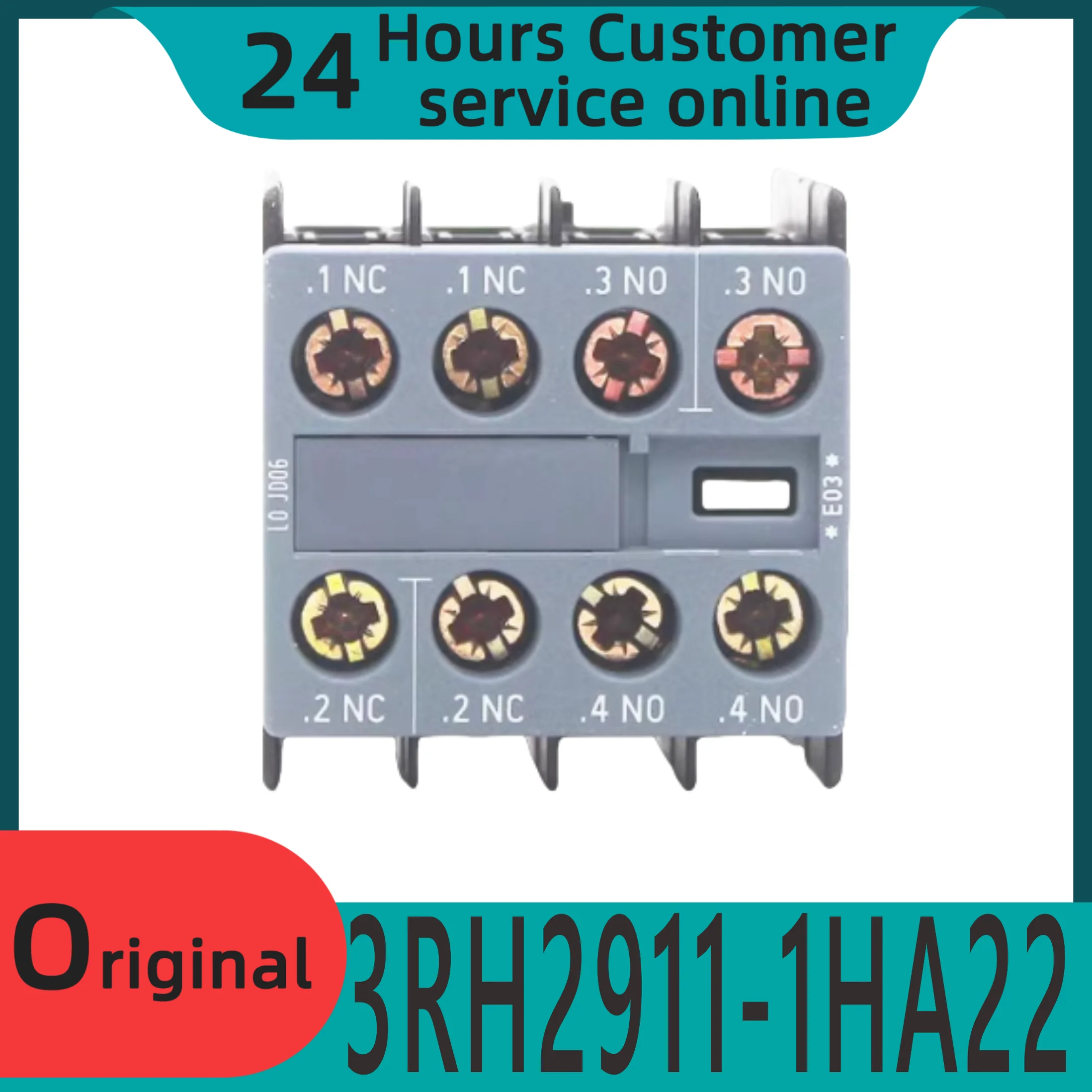 新しいオリジナルコンタクタ補助接点-3rh2911-1ha22-2-オープン-2-クローズ-1ha13