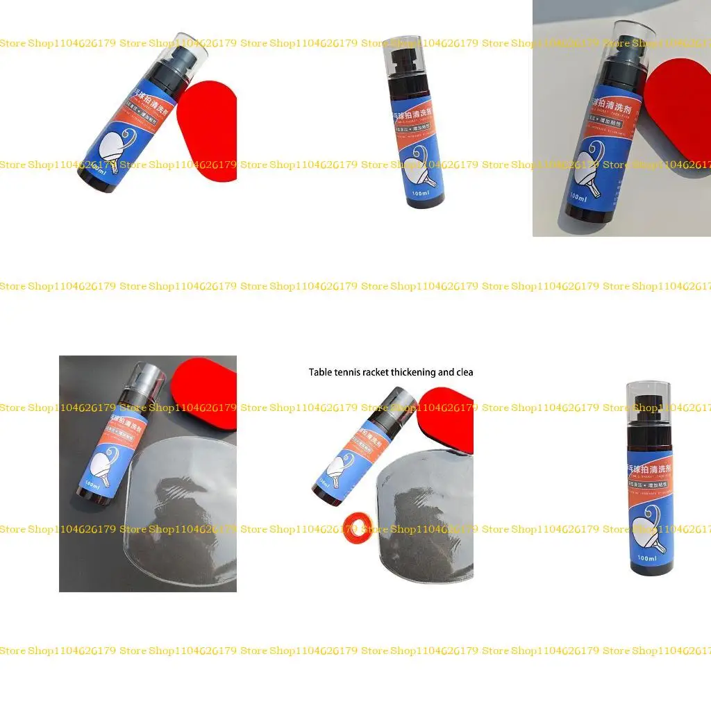 A1A2 Table Tennis Paddles Adhesive Professional Cleaning Agent Pingpong Tackifier for Enthusiasts and Professionals
