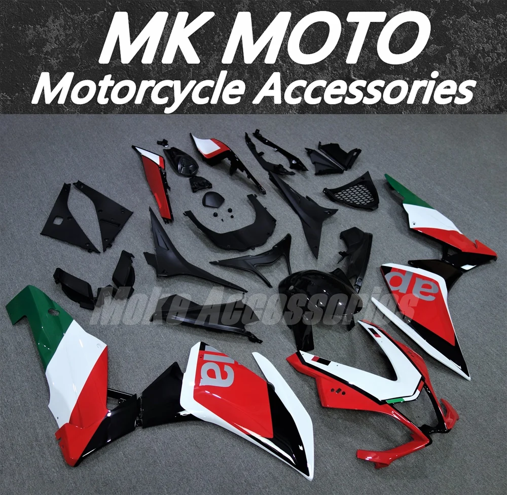 

Комплект обтекателей для Aprilia RSV4 1000 2010-2015, набор кузовных деталей из ABS-пластика, литье под давлением, 10-17, белый, черный, красный