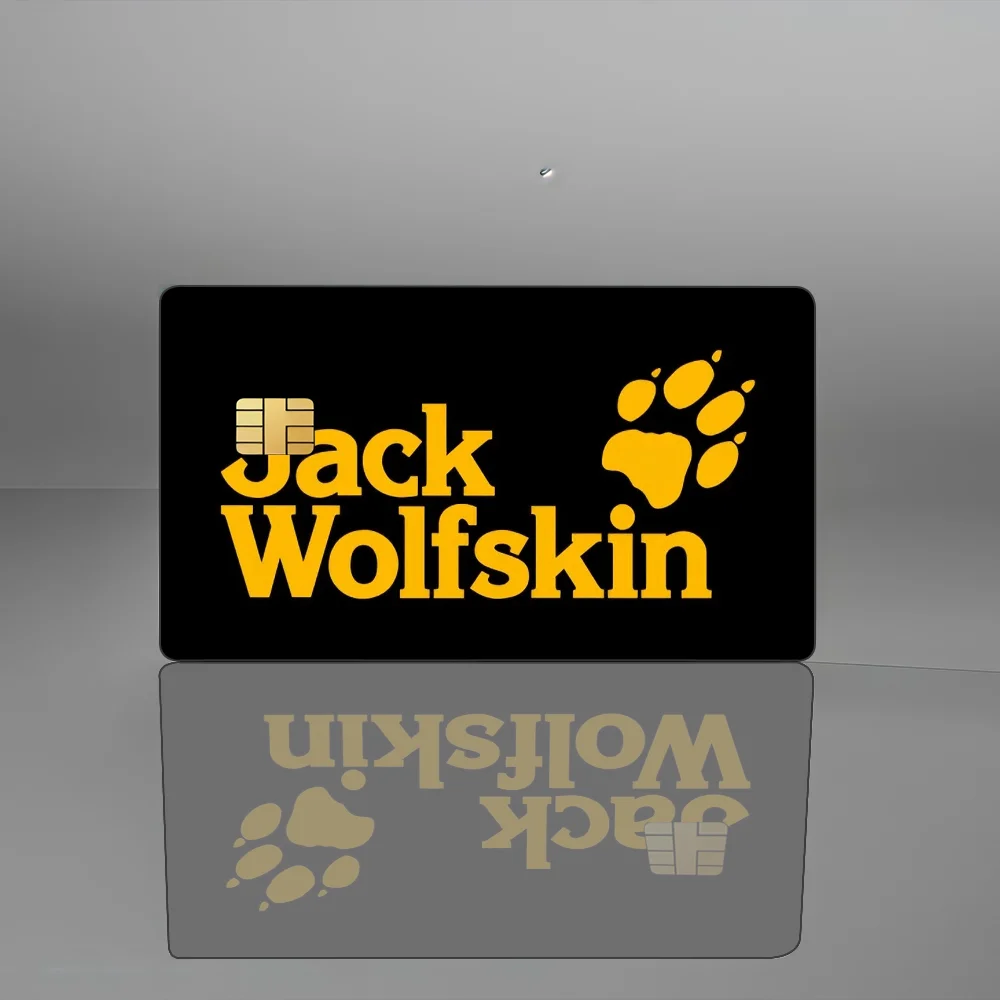 Jack Wolfskin Anime Young Creidt Card Debit Card Sticker Film Case Front Tape für kleinen großen Chip ohne Chip
