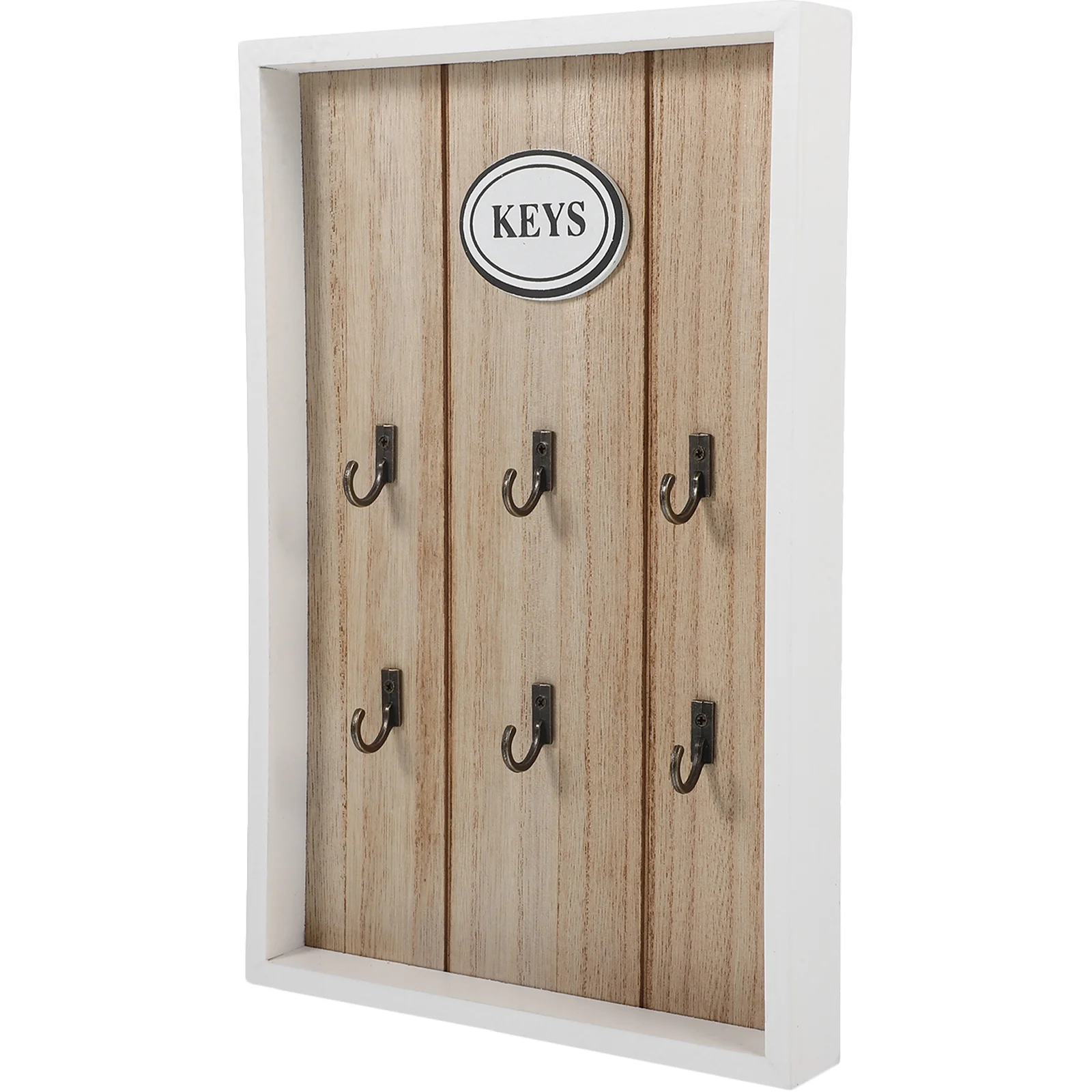 

Eco Friendly Wooden Key Storage Shelf Wall Hanging Rack for Home Office Decor Keys Keychain ganizer Unique Gift Idea