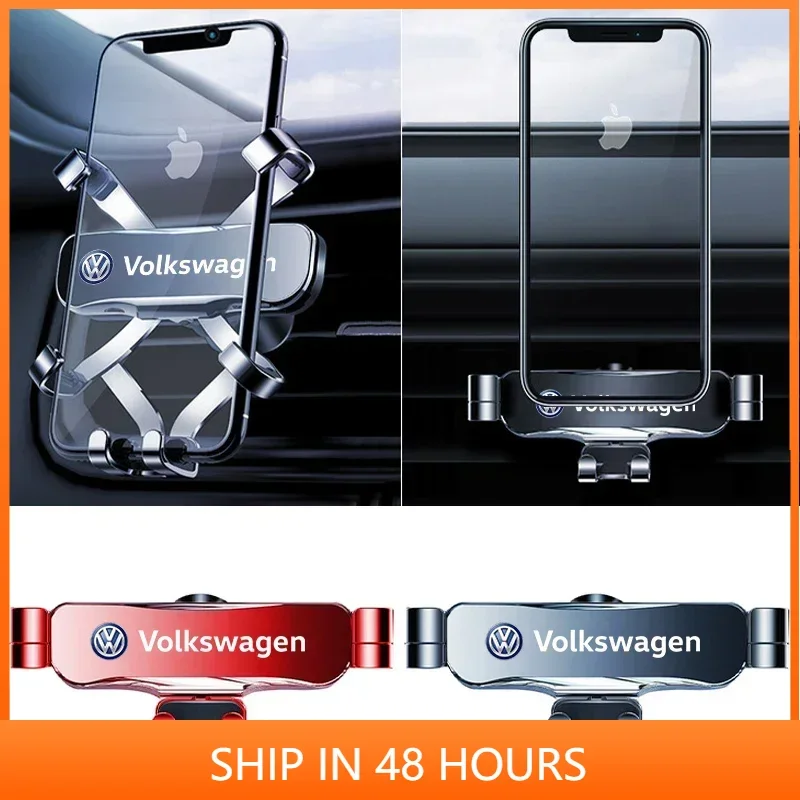 

Gravity Car Phone Holder Mobile Cell Phone Support Mount For Volkswagen Cadillac Land Rover Toyota Hyundai BMW Chevrolet Tesla