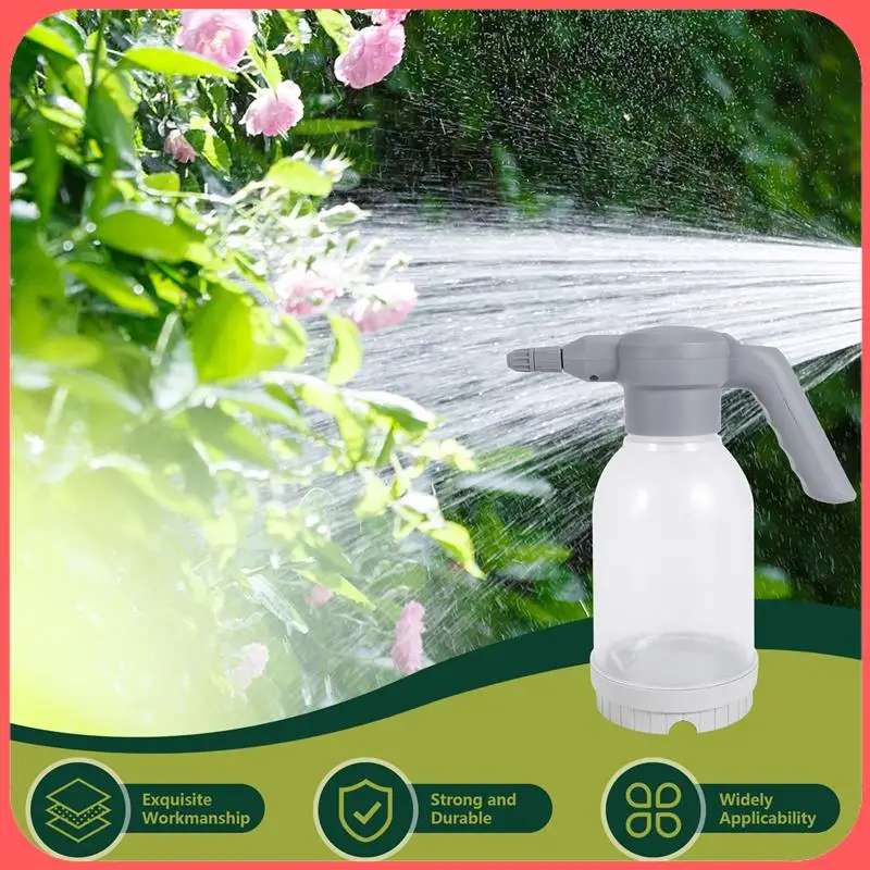 

A76I-2L Electric Automatic High-Pressure Garden Water Spray Bottle 360 Degree Battery Sprayer Watering Hose USB Charging