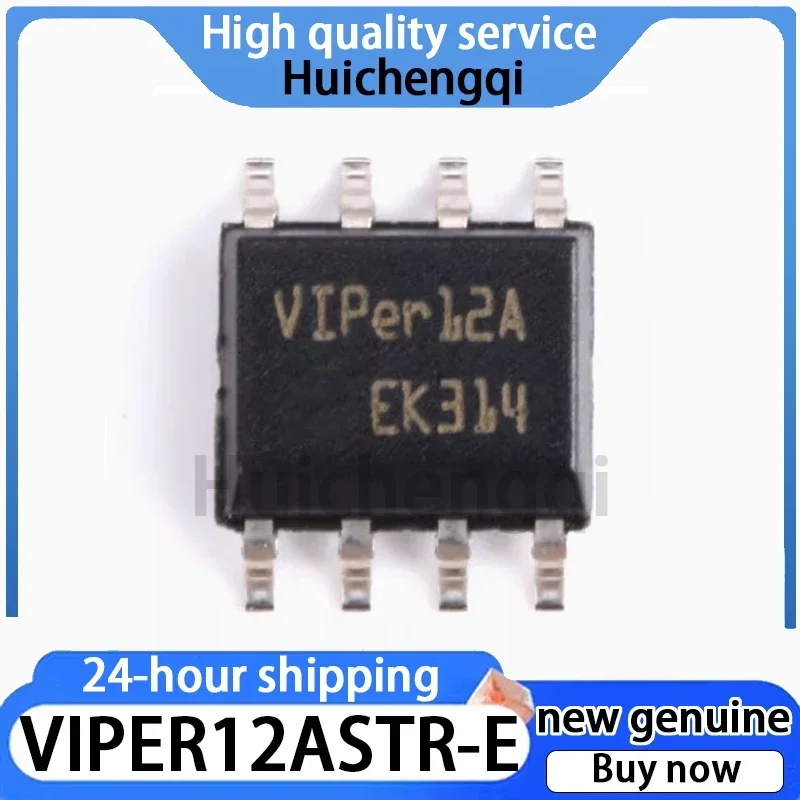 10PCS VIPER12ASTR-E Patch SOP-8 PWM Controller Switch IC Chip 0.4A