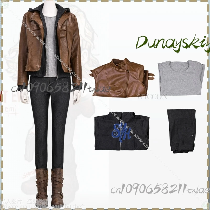 غريس تأثيري لعبة الرعب 9 أنيمي زي الصحراء الشرير السراويل Y2K أحذية ريترو موضة موحدة الباروكات هالوين نشاط الحفلات كوس