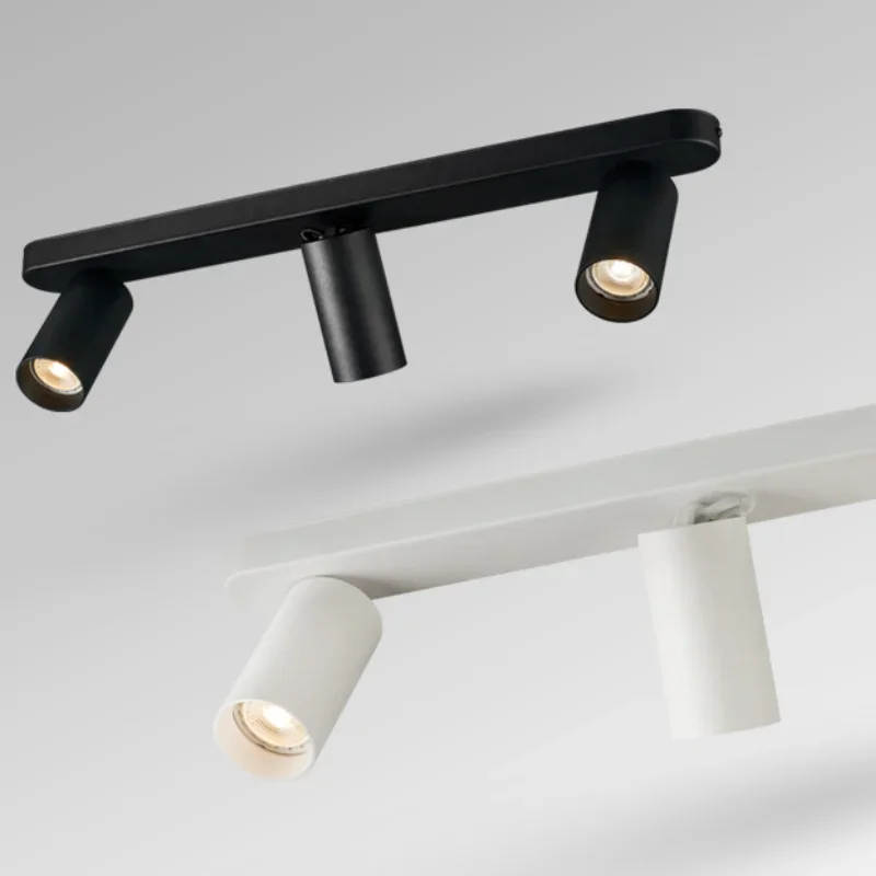 Nordic Home Restaurant Ceiling Light Living Dining Room LED Tube Track Modern Decoration Pendant Lamp Spotlight Lighting Fixture