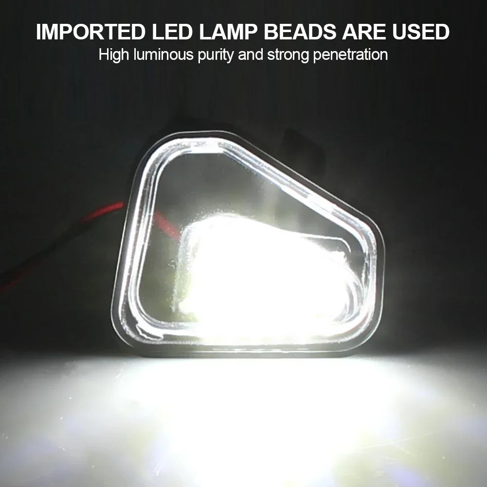1 زوج Canbus الجانب مرآة البركة أضواء ل Volkswagen VW باسات B7 EOS CC شيروكو جيتا ترحيب مصباح مرآة ضوء ل باسات CC