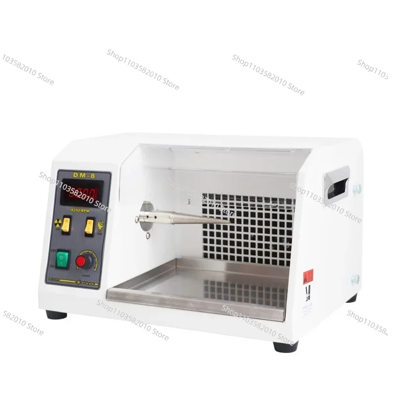 4500RPM Jewelry Metal Buffing Machine, Bench Polisher with Dust Collector for Gold Silver & Craft