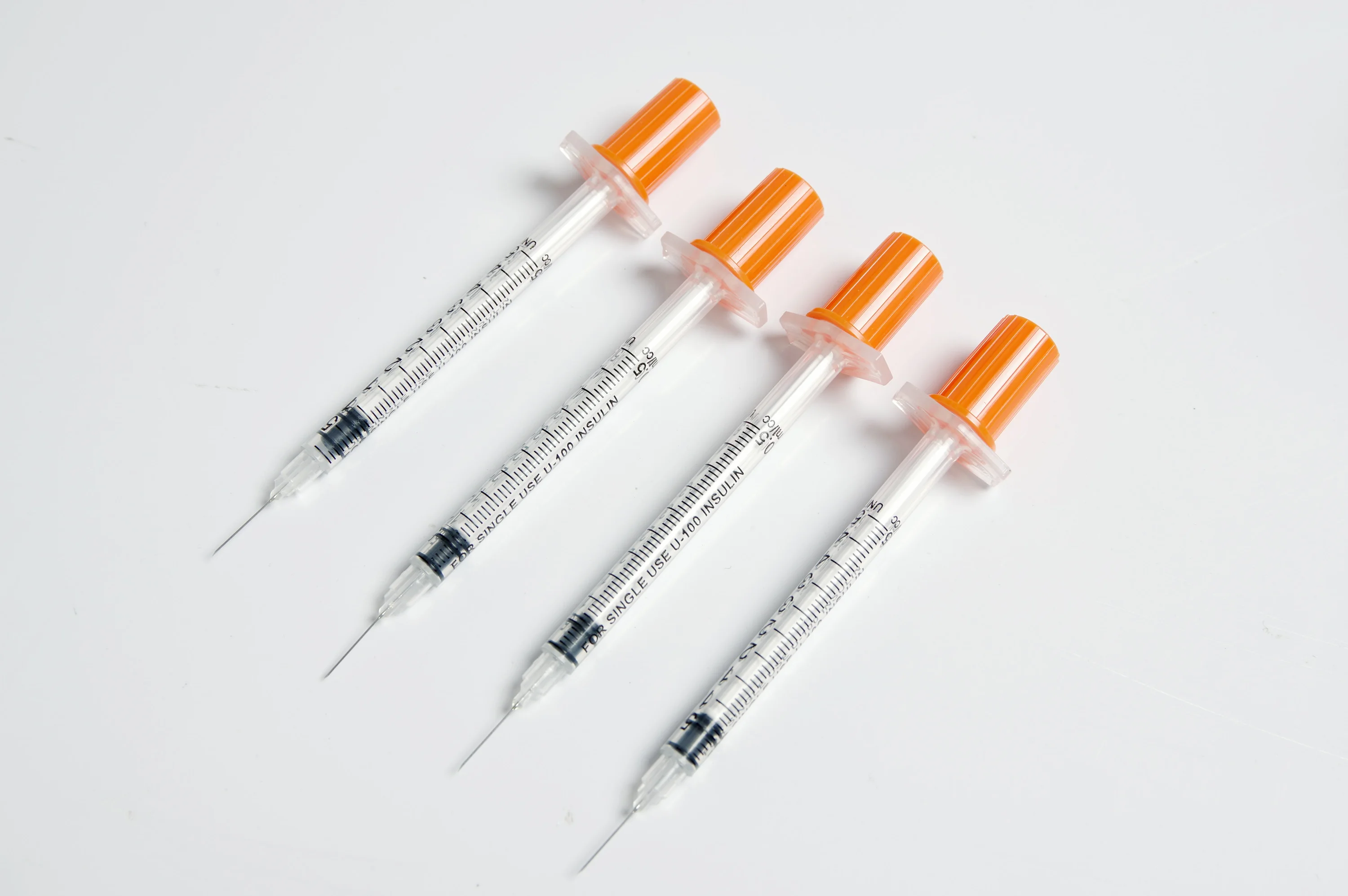 Imagem -04 - Seringa Veterinária Estéril com Agulhas Descartável Plástico Segurança Pet Fazenda Animal Gato Cão Porco Gado Ovelha Cavalos 1ml