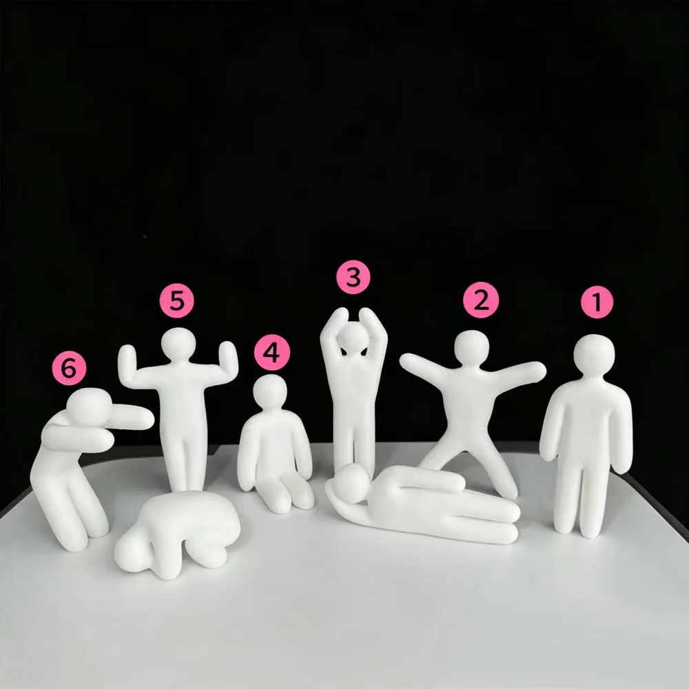 DIY Printing Mini Mechanical Chameleon Ornaments 3d Cute Little Movable Statue Desktop Work Partner Ornaments Party Gifts