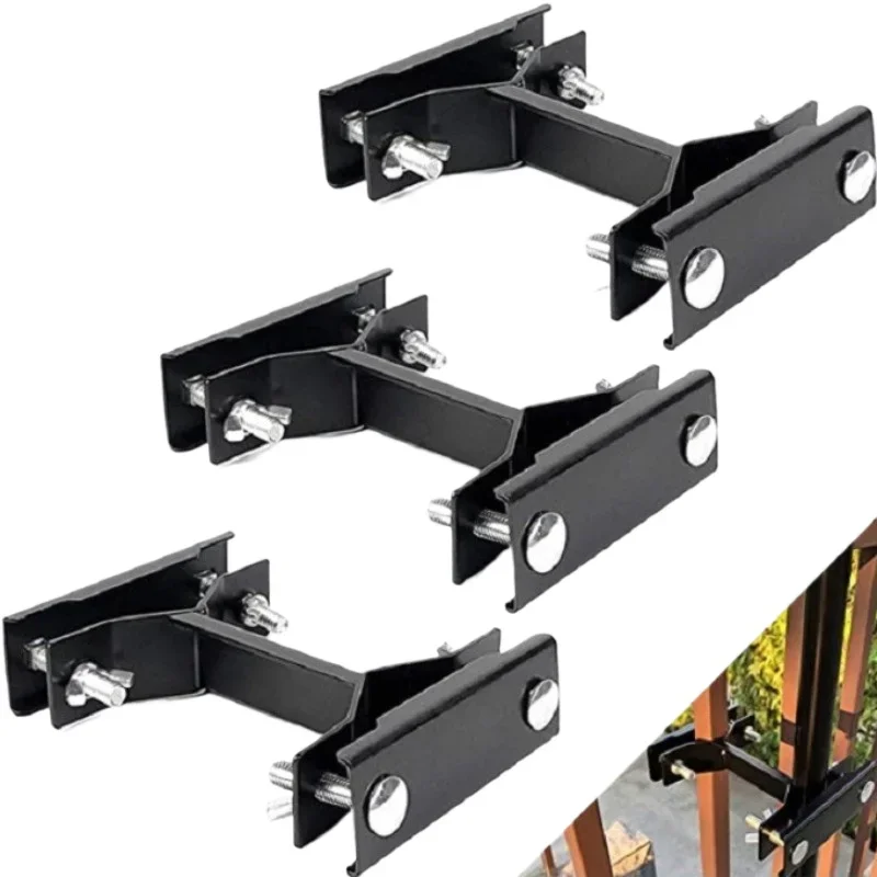 

2PCS/4PCS Umbrella Steel Clip Parasol Clamp Deck Mount Weatherproof Parasol Stand for Street Umbrellas