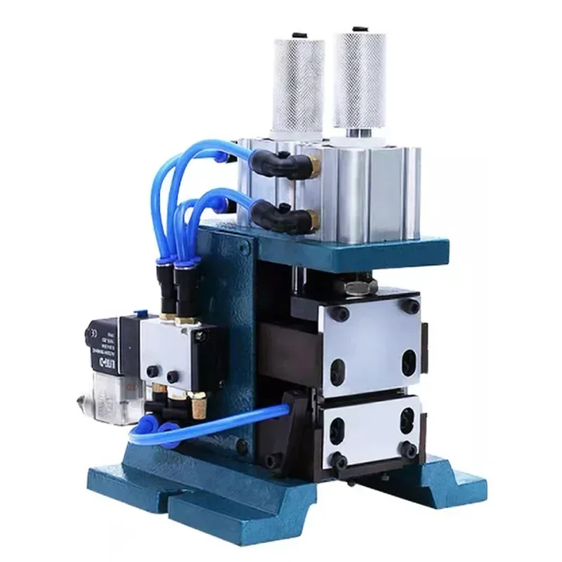 Best Seller First Sharing Good 3F Vertical Core Wire Stripping Machine Pneumatic Stripping Twisting Machine Small Sheath Wire Ca