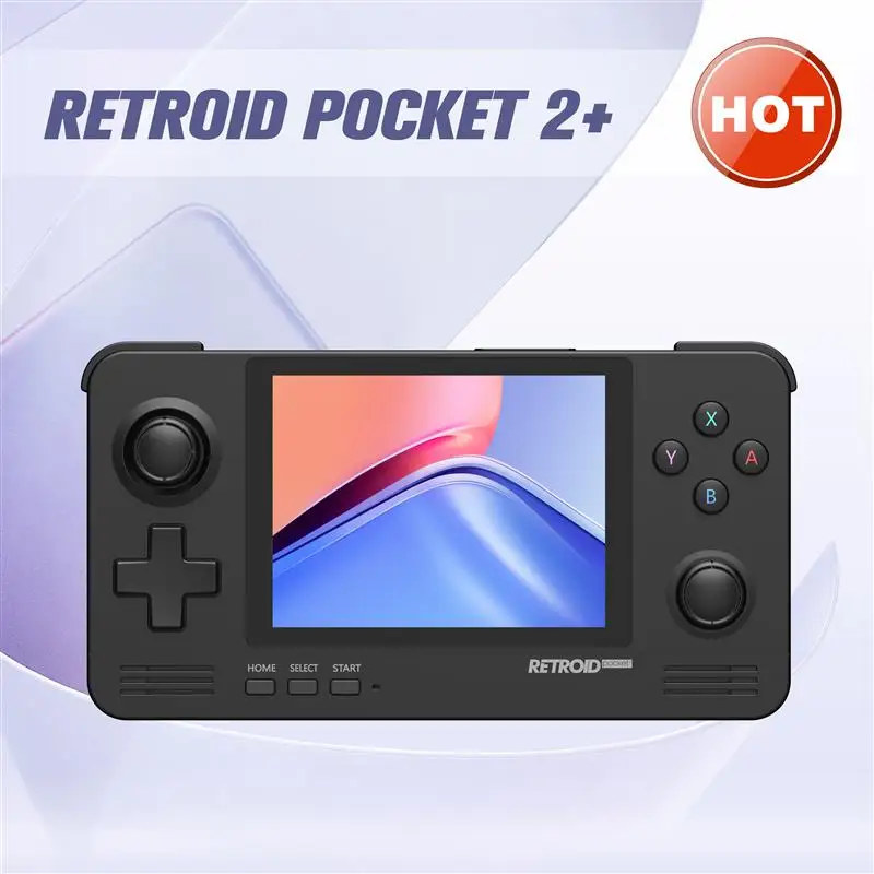 Retroid Pocket 2 Plus sistema de juegos Retro portátil, nuevo