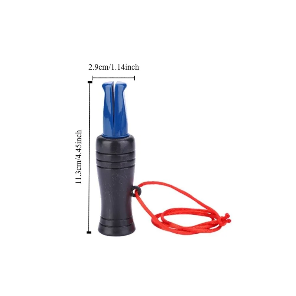 دائم PVC Duck Call خفيفة الوزن بصوت عال شرك المتصل الرخ المتصل الأنشطة في الهواء الطلق #6