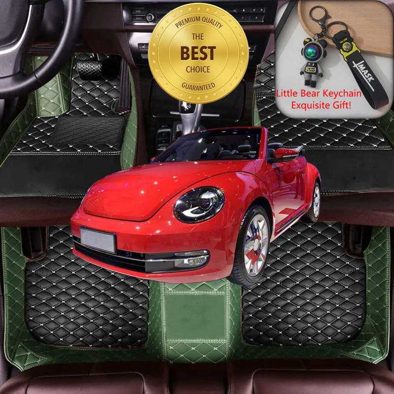 

Customized Fit for VW Beetle Convertible 2003-2019 Car Floor Mats Luxury Car Accessories Auto Carpet Mats Left/Right-hand Drive