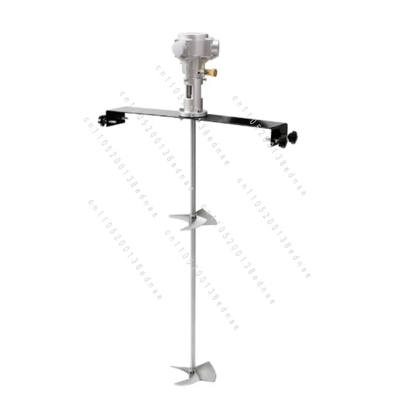 Pneumatic Agitator Mixer Machine for 200/400L Liter Tank 50-2800rpm Adjustable Speed Paint Mixer Lab Liquid Dispersing Stirrer